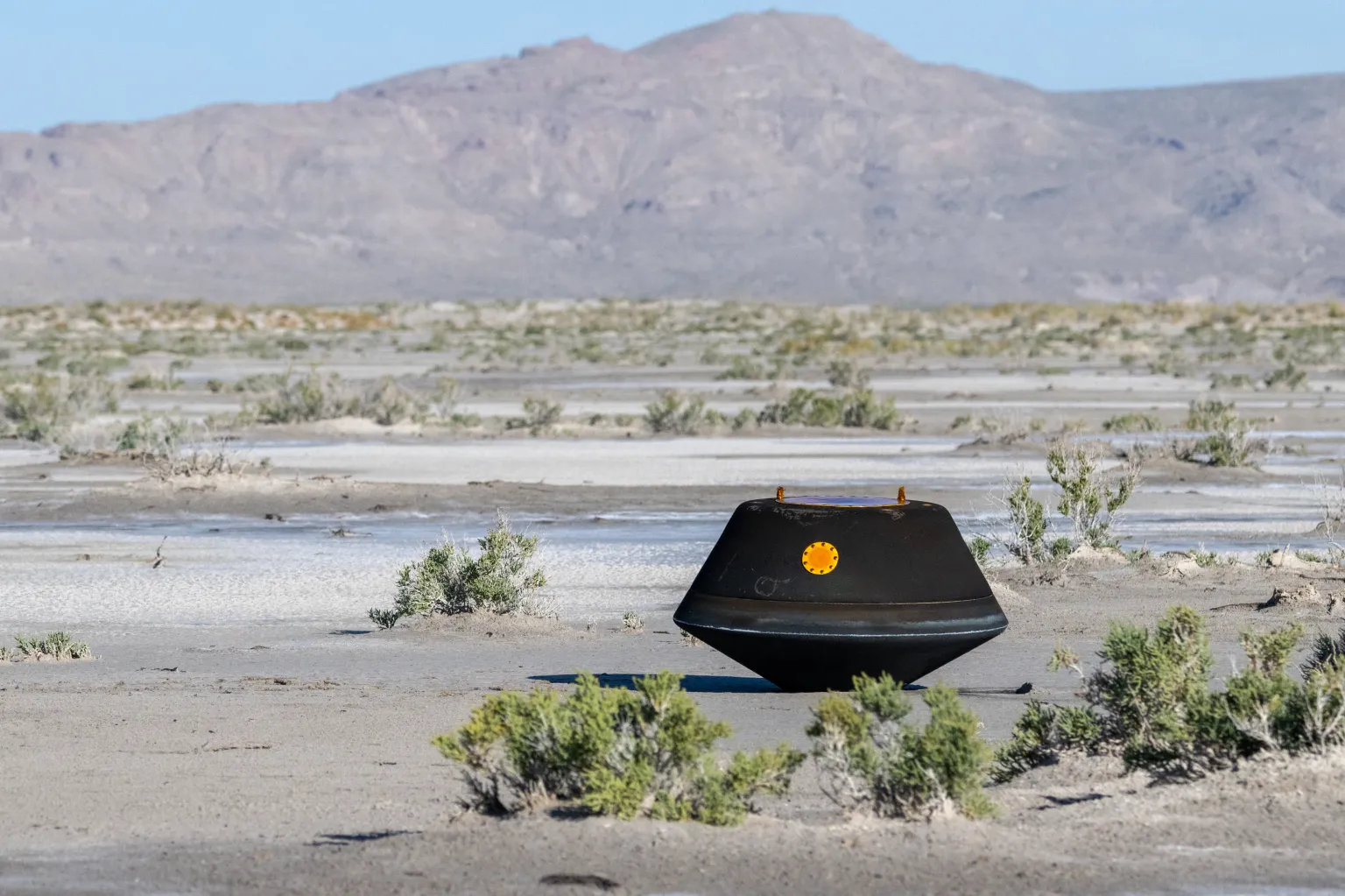 osiris rex sample landing