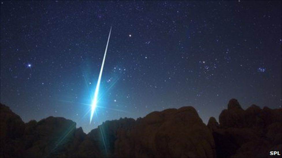 meteor life on earth