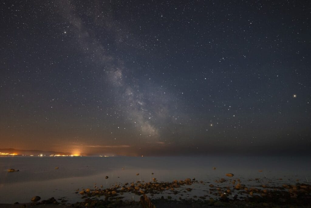 milky way to sagittarius from cardigan bay