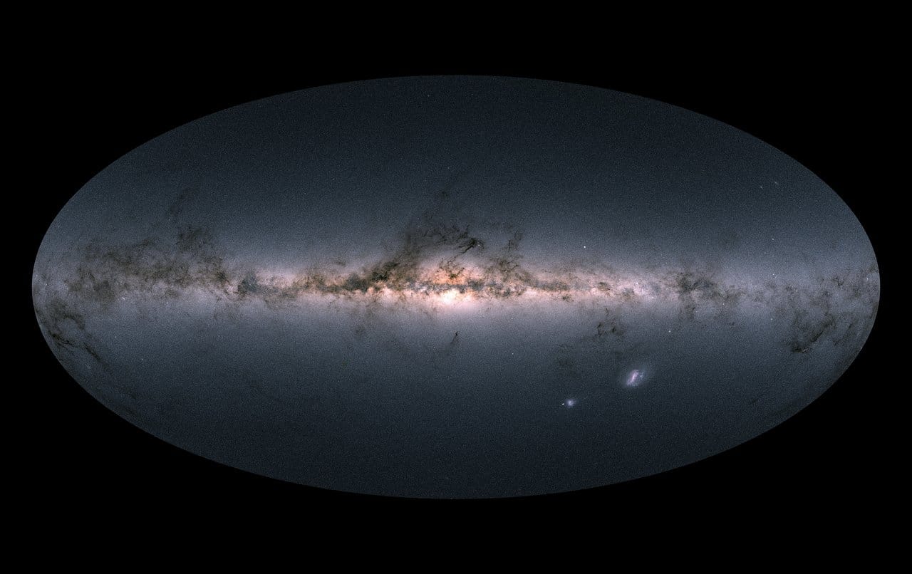 gaia’s view of the milky way