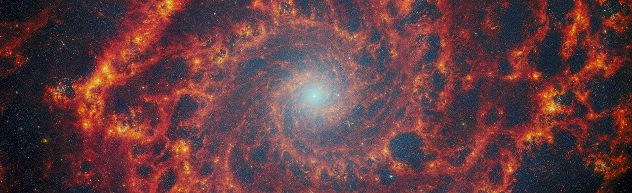 catching the edge of the phantom galaxy