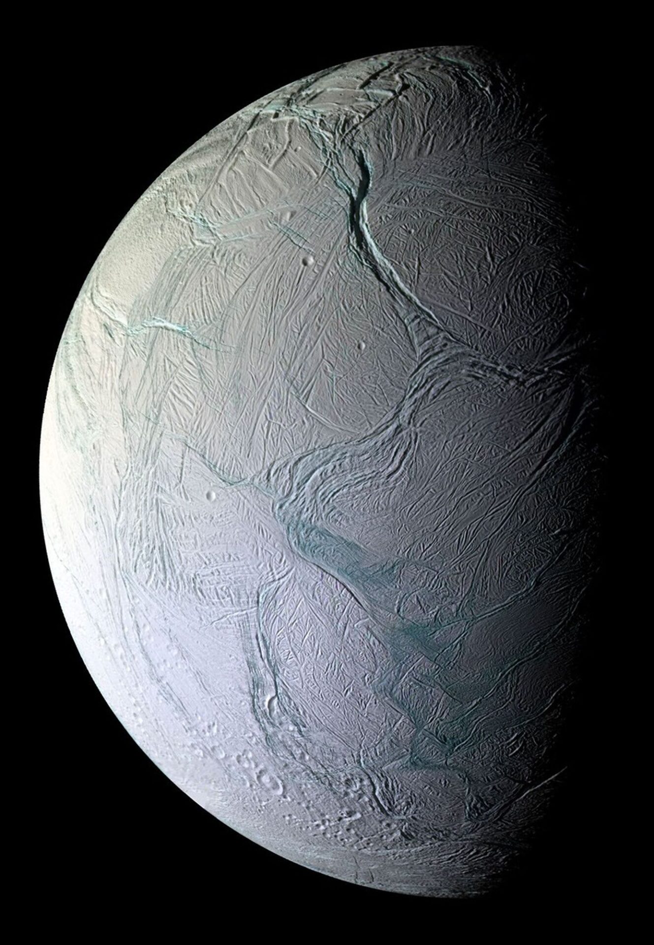 Saturn's moon Enceladus