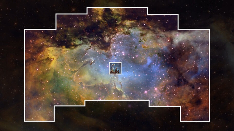 roman s field of view compared to that of hubble article